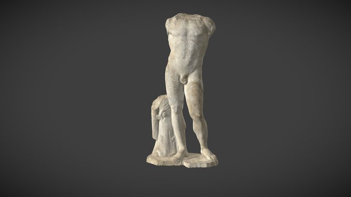 Estátua de Apolo | Apollo statue 3D Model