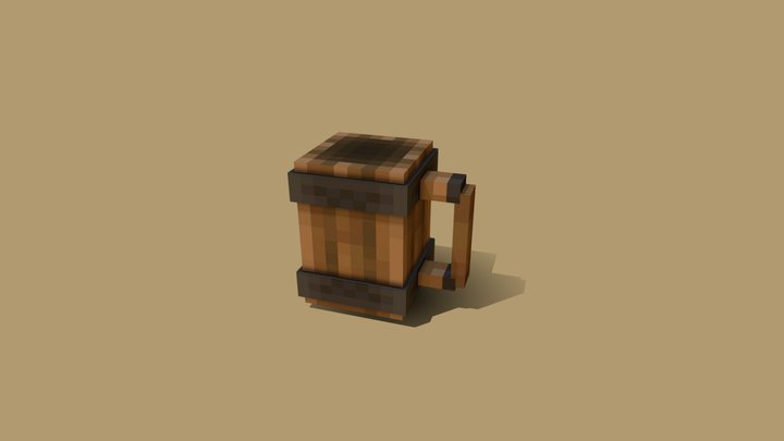 Interior - Barrel Mug  [Minecraft] – Modèle 3D gratuit STL