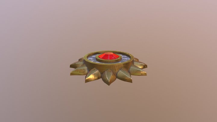 Amulet of Health 3D Model