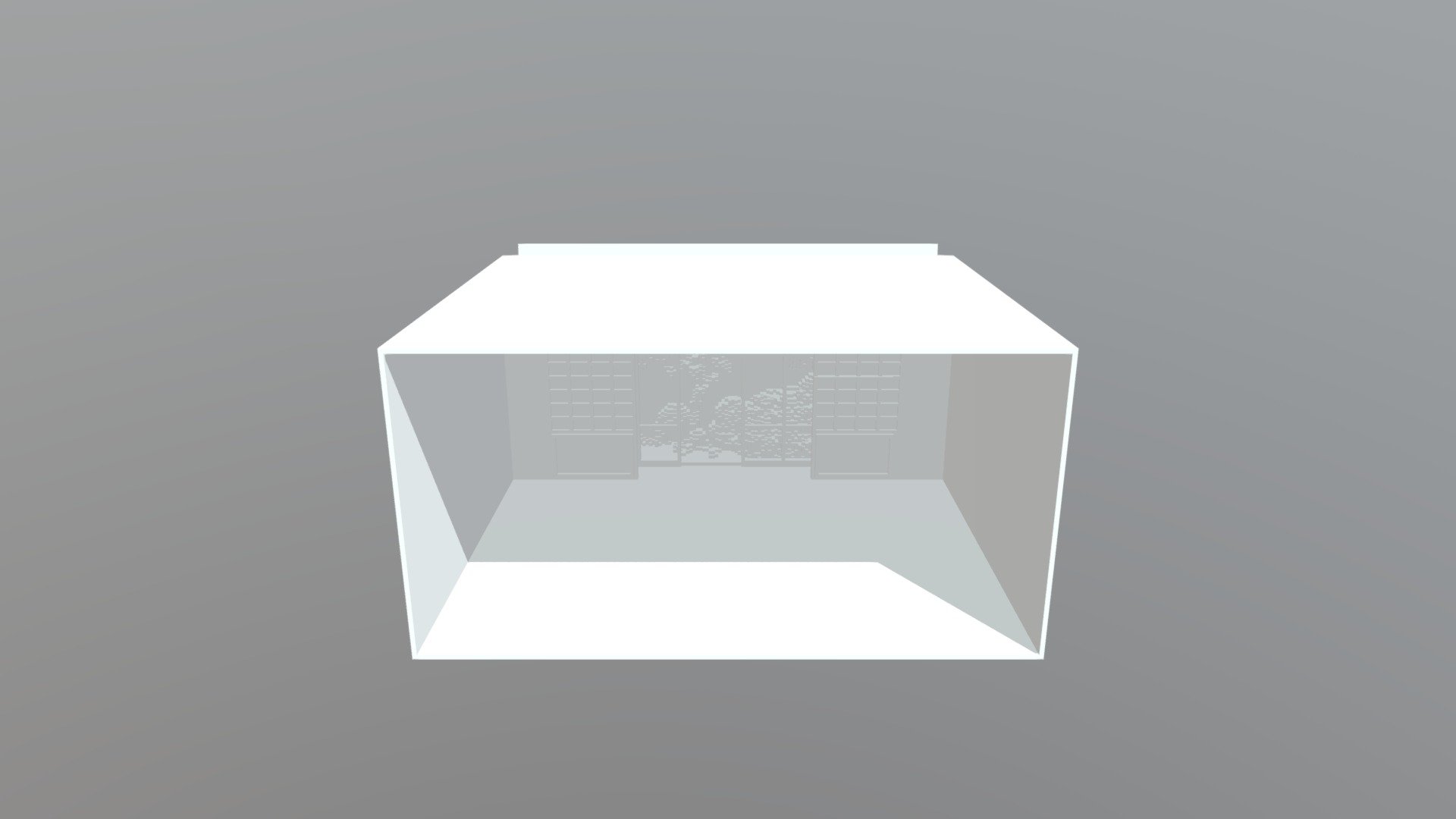 Magicavoxel Japanese Dojo