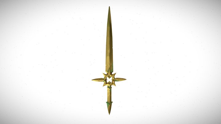 Sun Sword - Guillaume T. Delbarre's swordtember 3D Model