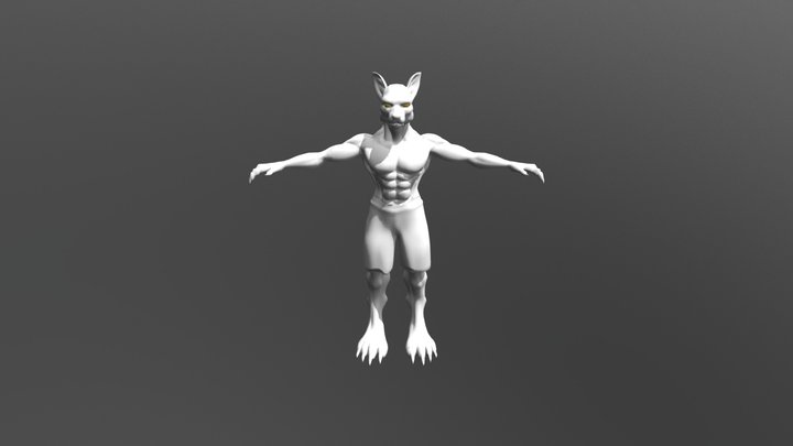 Were Wolf 3D Model