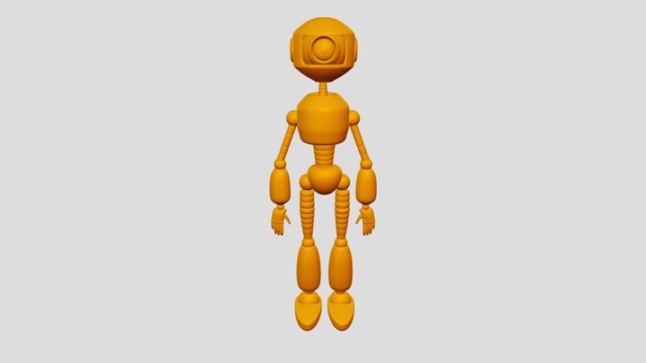 3d Robot Model 3D Model