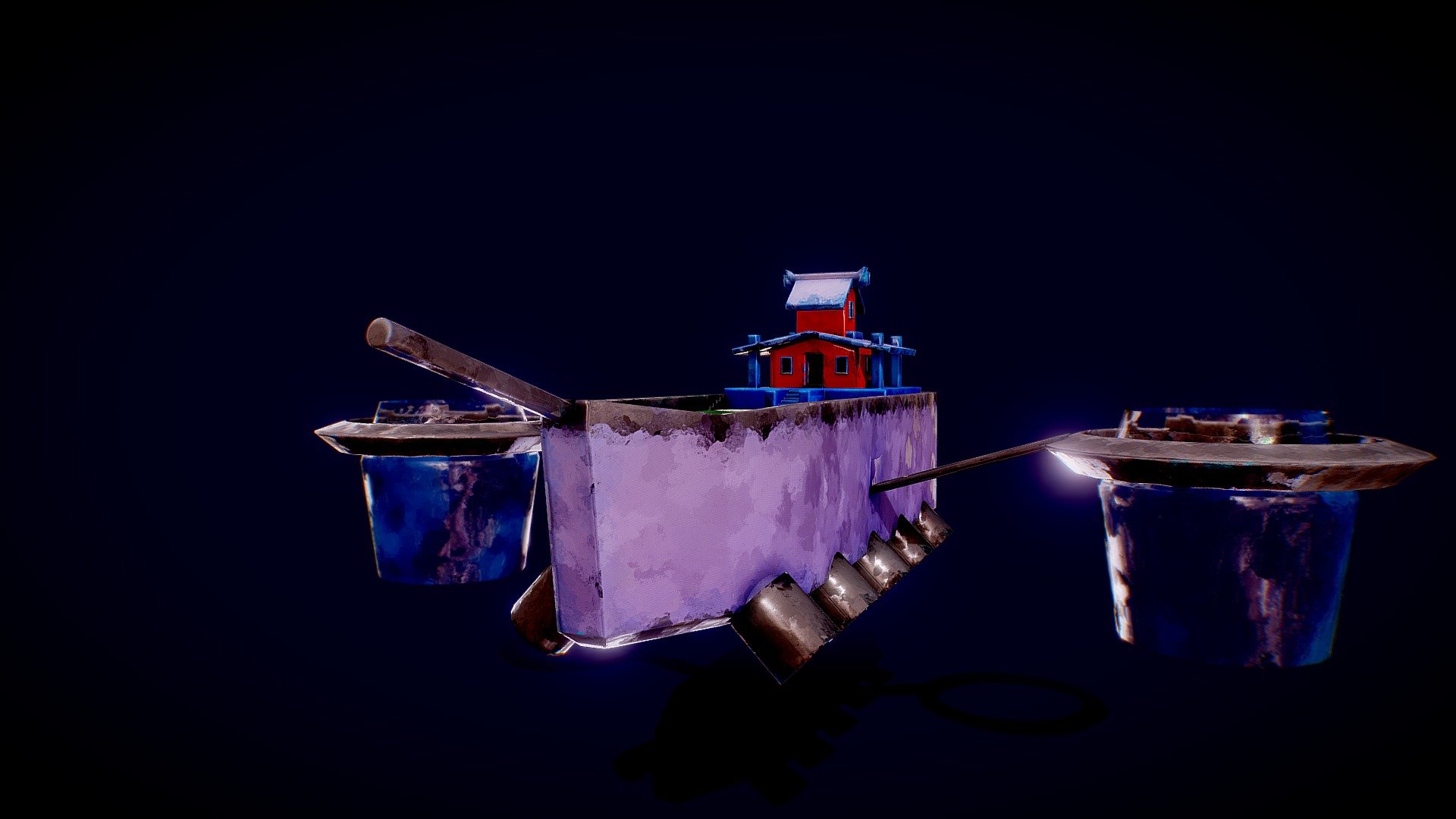 Gravity-Ship House (WorldSkills Passive Test)