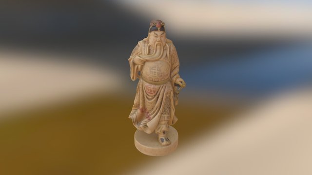 Chinese Doll 3D Model