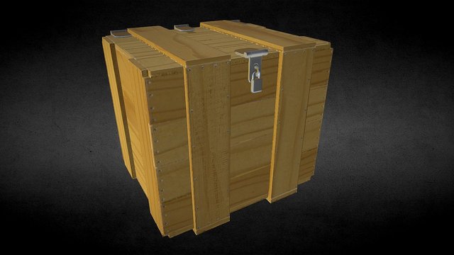 [Blender] CAISSE 3D Model