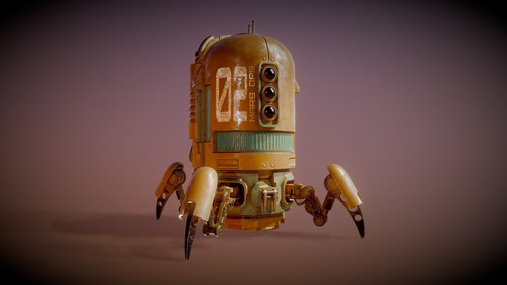 Spiderbot 3D Model