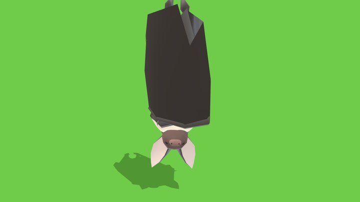 Bat - Animated Low Poly – Free 3D Model STL