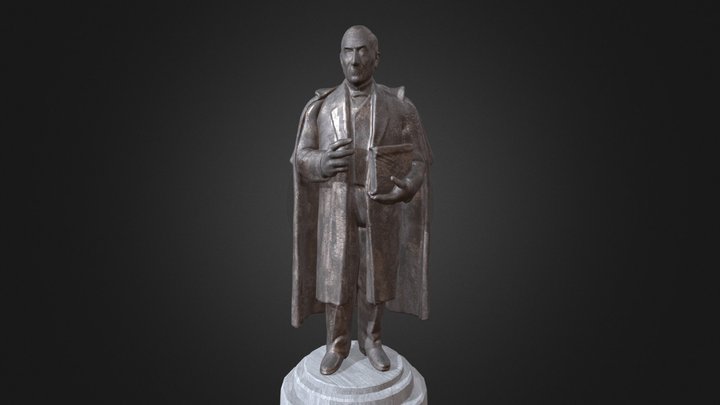 Monumento a Benito Juárez 3D Model