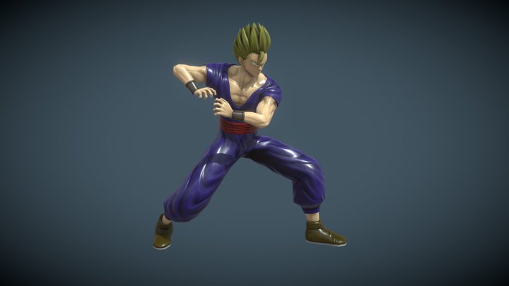 Gohan - Dragon Ball Super: Superhero 3D Model