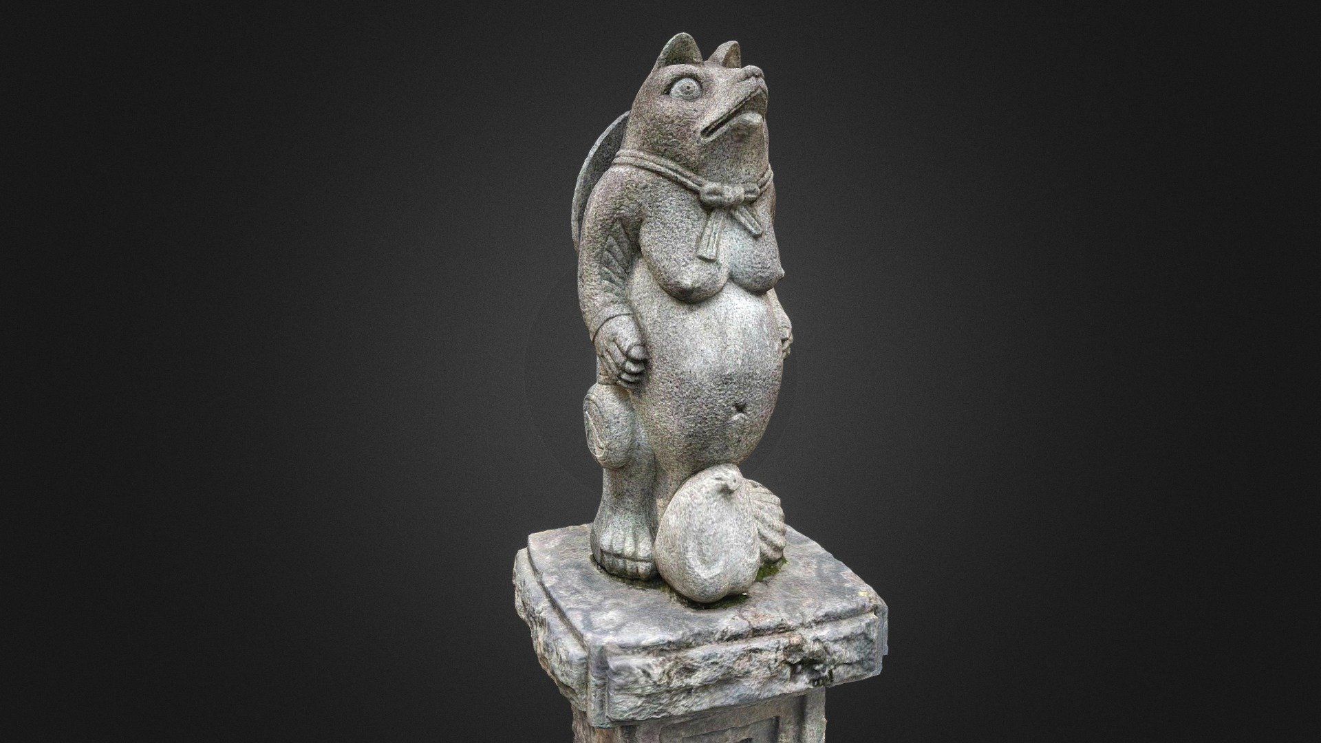 秋葉原の柳森神社の狸