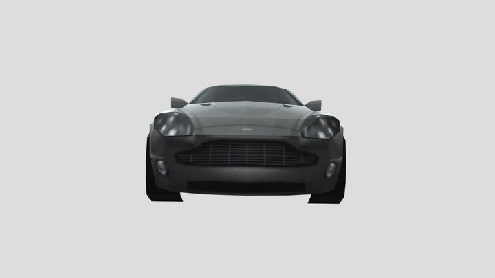 Aston Martin Vanquish – Kostenloses 3D-Modell STL