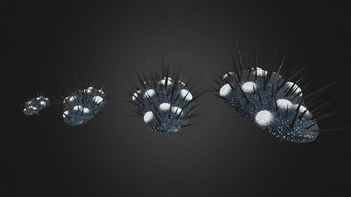 Xen Hedgehog (Blue) – Free 3D Model STL
