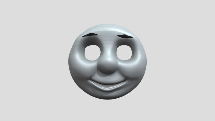 Thomas Smiling Face 3D Model