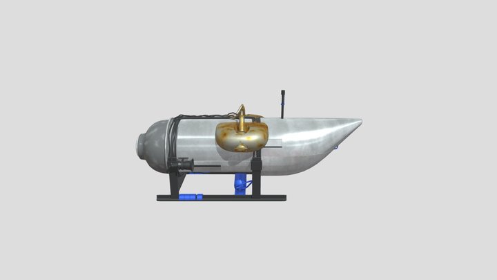 OceanGate Titan submarine, Titan submersible 3D Model
