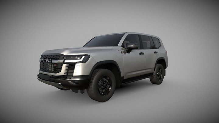 toyota land cruiser gr 2025 3D Model