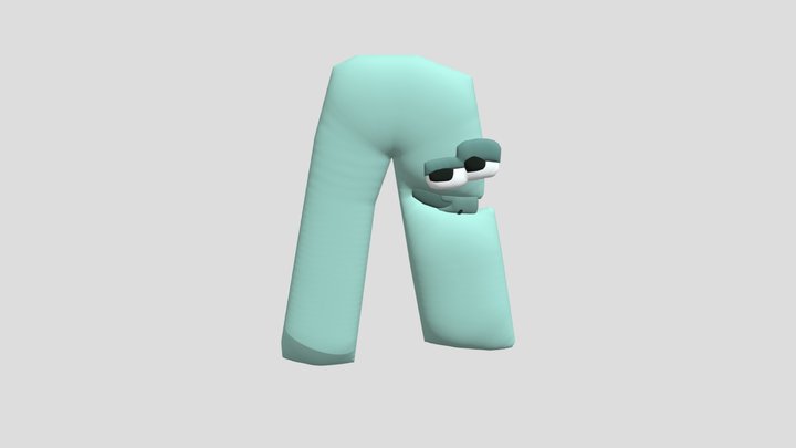 U (Alphabet Lore) - Download Free 3D model by aniandronic
