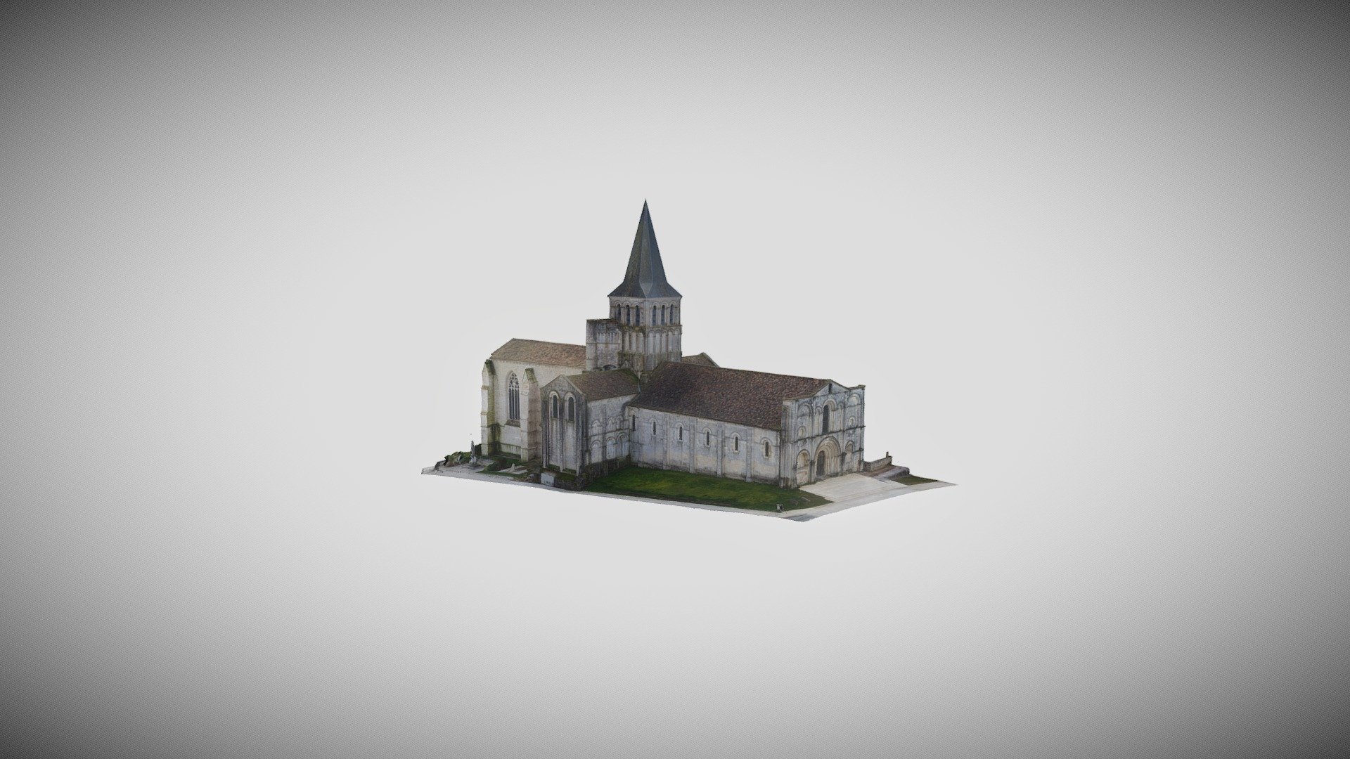 2021 - Église abbatiale de Saint-Amant-de-Boixe