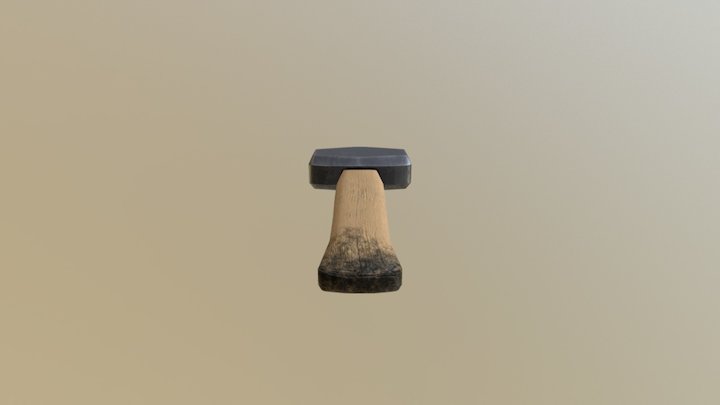 Lump Hammer 3D Model