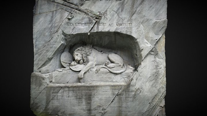 Lowendenkmal 3D Model