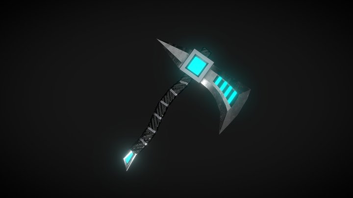 Cyber Axe 3D Model