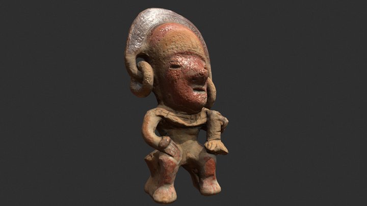 Escultura indigena 3D Model