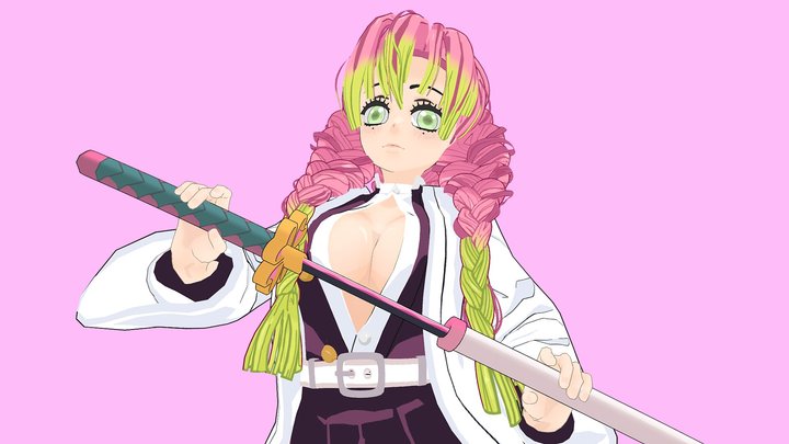 Mitsuri Kanroji 3D Model