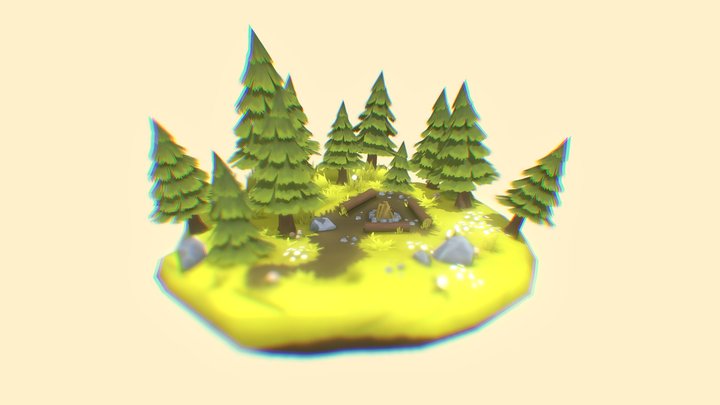 Forest 3D Model