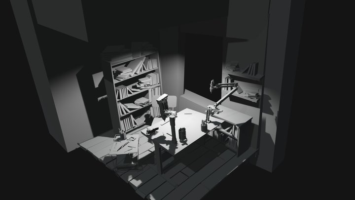 La petite souris / les ateliers de conception 3D Model