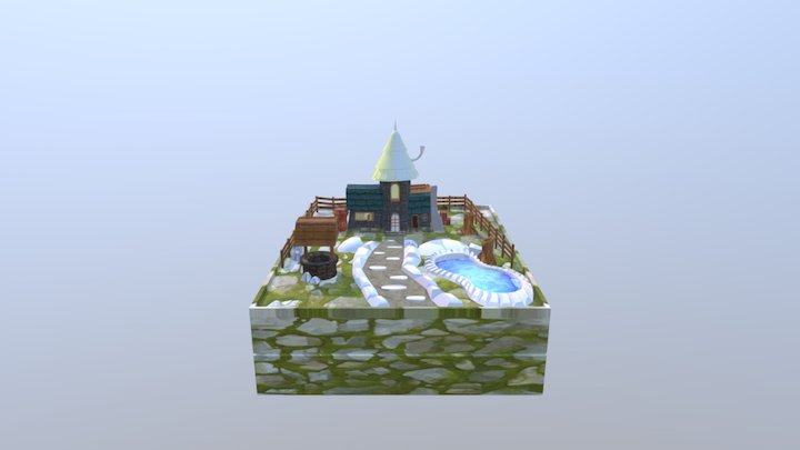 Zed Farmhouse 3D Model