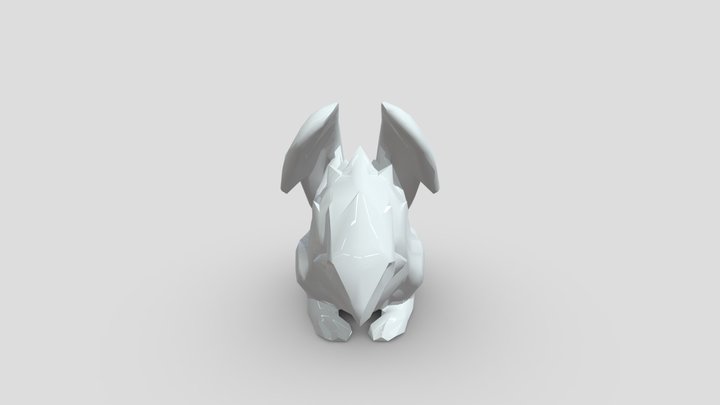 Griffin Totem 3D Model