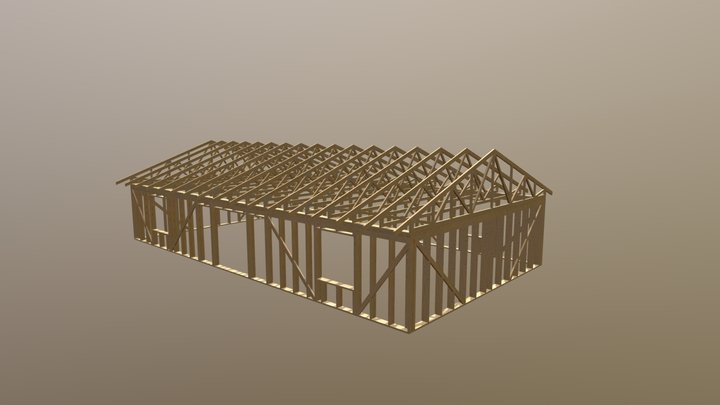 120m2 3D Model