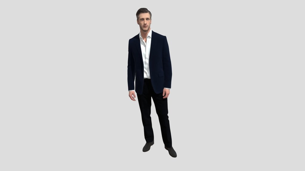 Navy Blazer Portrait