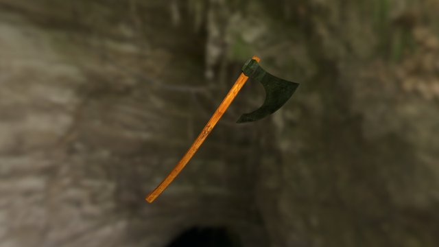 Viking Axe 3D Model