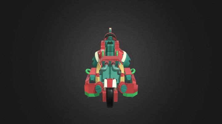 The Motorcycle 3D Model