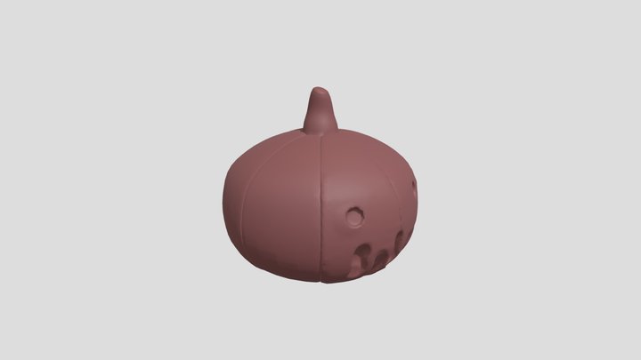 PumpKIn scareface 3D Model