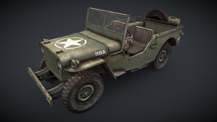 Willys MB 3D Model