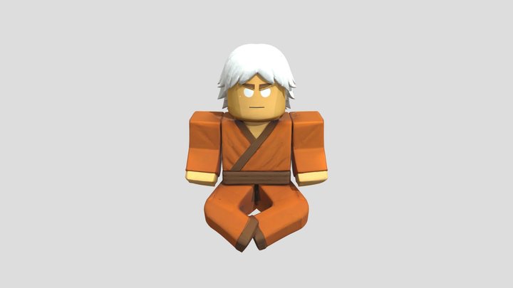 Meditative Warrior 3D Model