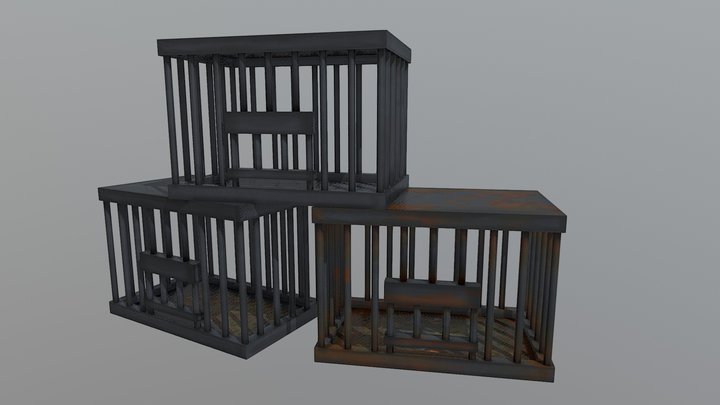 Cage for many things 3D Model
