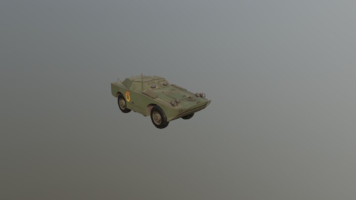 BRDM-1 3D Model