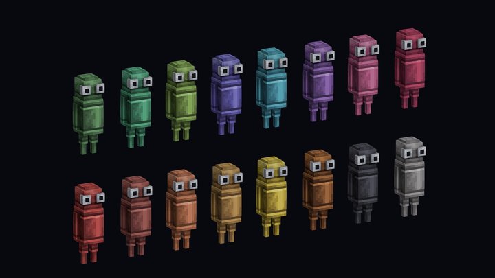 R.E.P.O Player model 3D Model