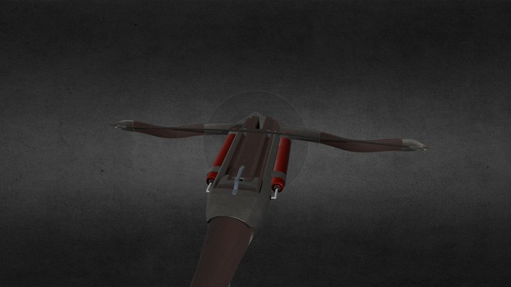 Fantasy Crossbow 3D Model
