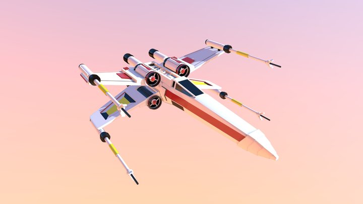 Xwing - StivelGutierrez 3D Model