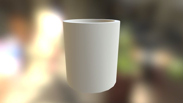 Basic Pencil Cup 3D Model