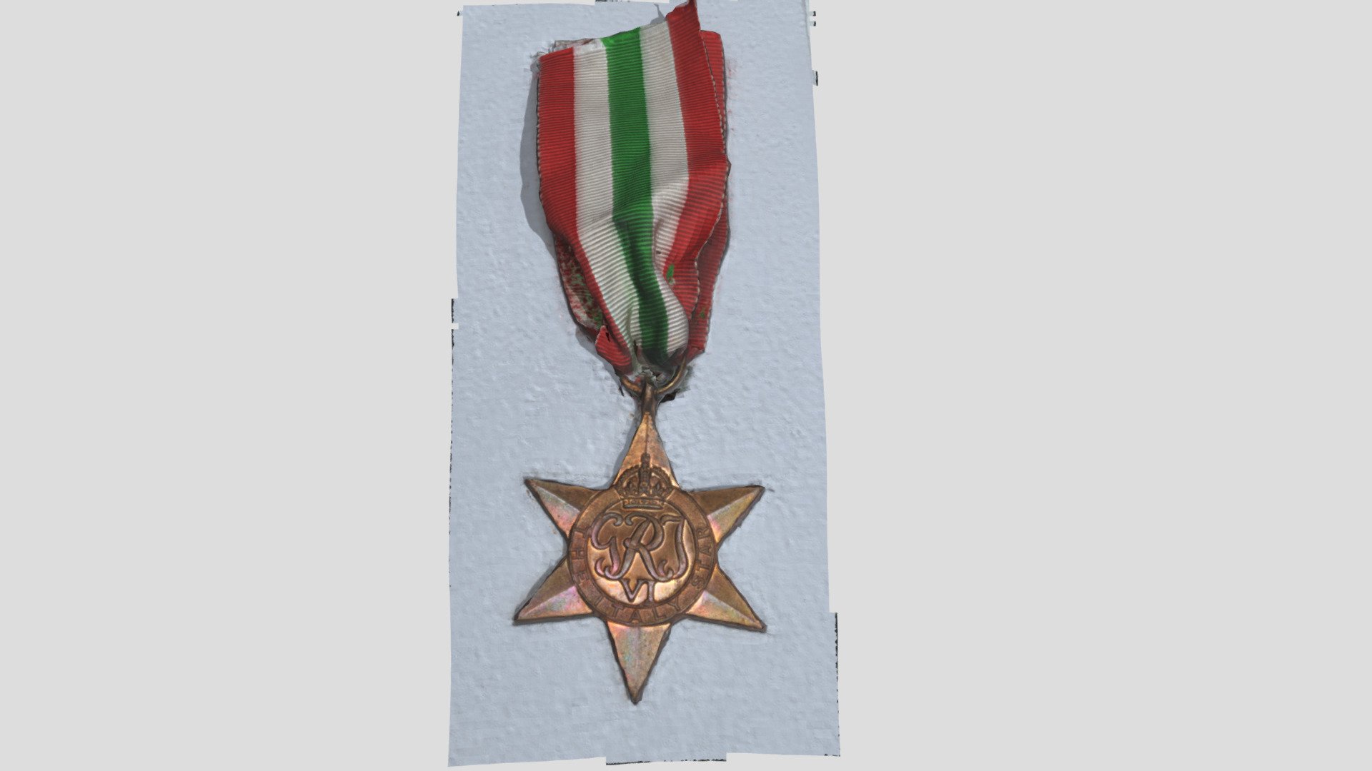 Medal: Italy-Star - Front - Download Free 3D model by YorkArmyMuseum ...