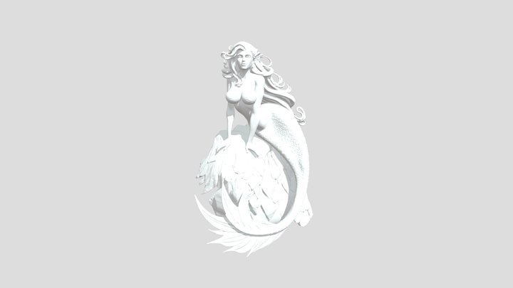 Mermaid's Lullaby 3D Model