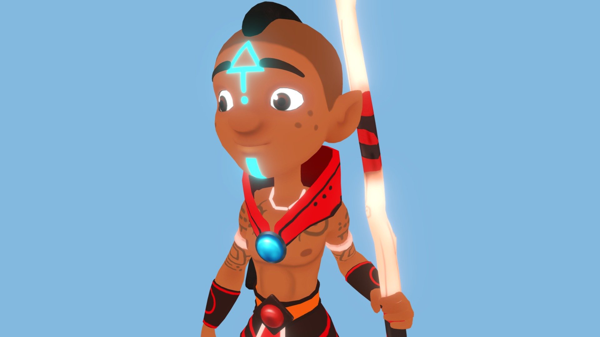 Boy - Vakuna - 3D model by IDEART | Art + Technology (@ideart-tech ...