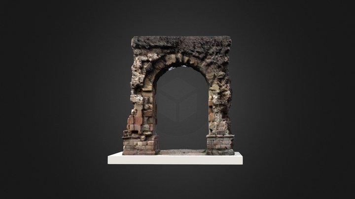 Arc romà. Pont del Diable 3D Model