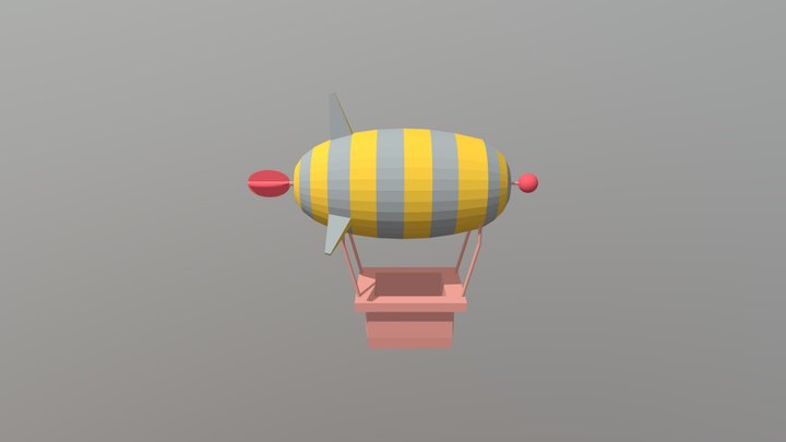 Simple zepellin 3D Model