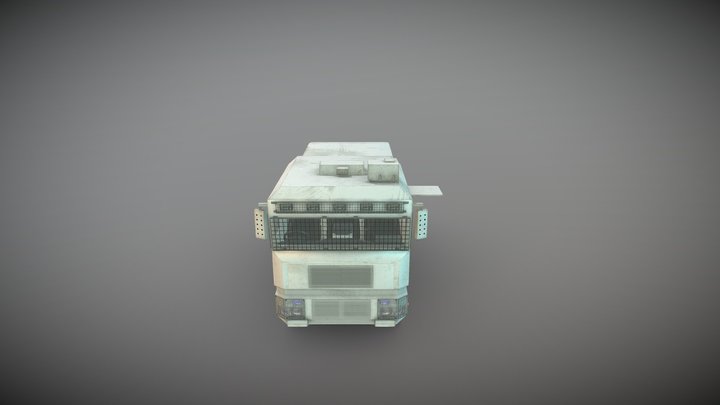 PSNI Ginaf WaterCannon 3D Model